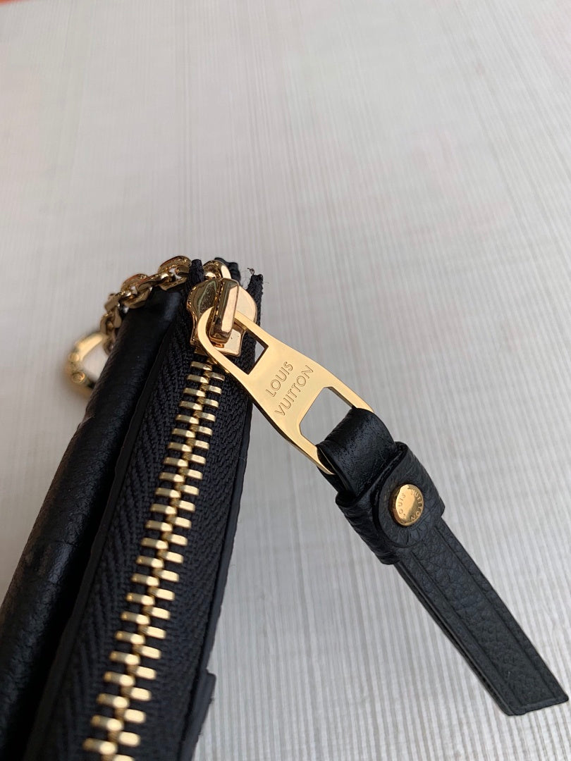 Portefeuille – Réf. M69421 · Noir Empreinte