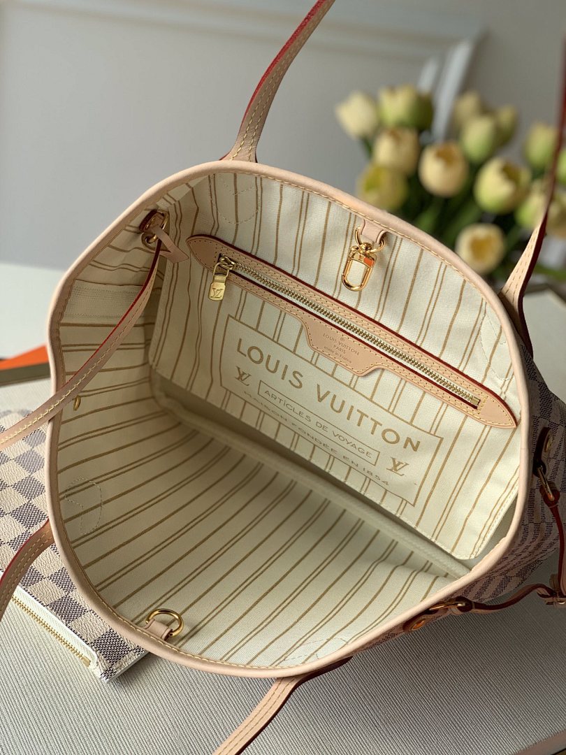 Sac à main Neverfull – Réf. N41362 · Abricot