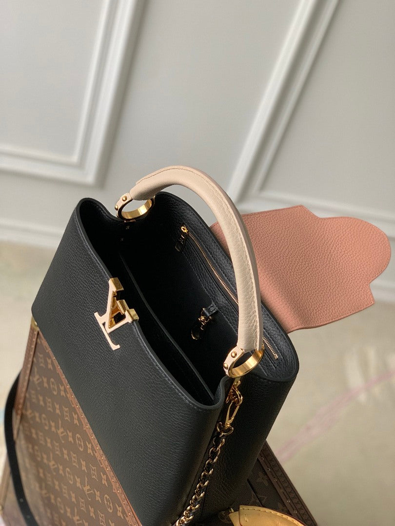 Sac à main Capucines – Réf. M21689 · Noir · Coloris 3