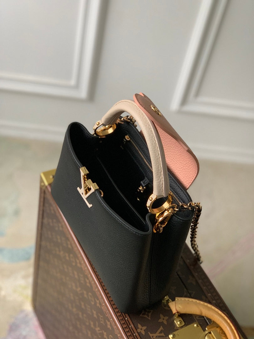 Sac à main Capucines – Réf. M21689 · Noir · Coloris 2
