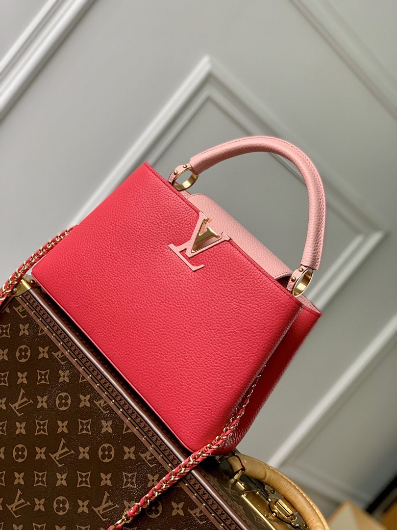 Sac à main Capucines – Réf. M21689 · Rouge · Coloris 3