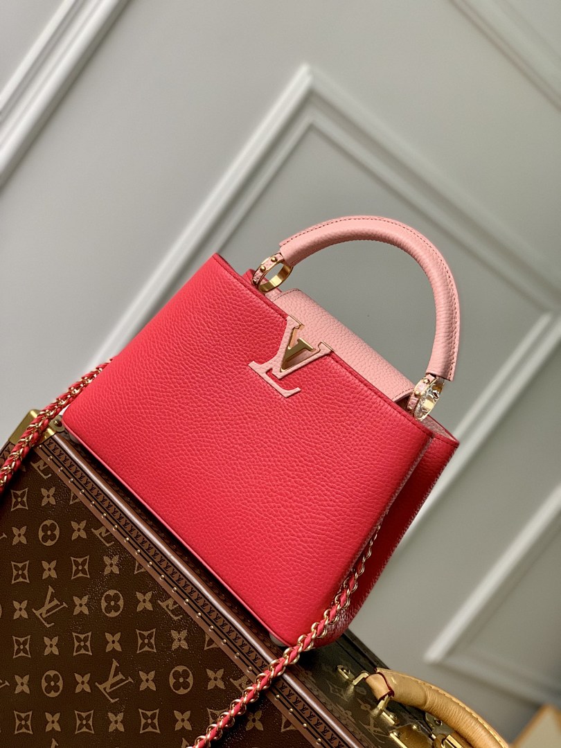 Sac à main Capucines – Réf. M21689 · Rouge · Coloris 2