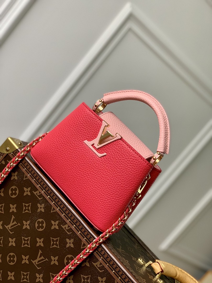 Sac à main Capucines – Réf. M21689 · Rouge · Coloris 1