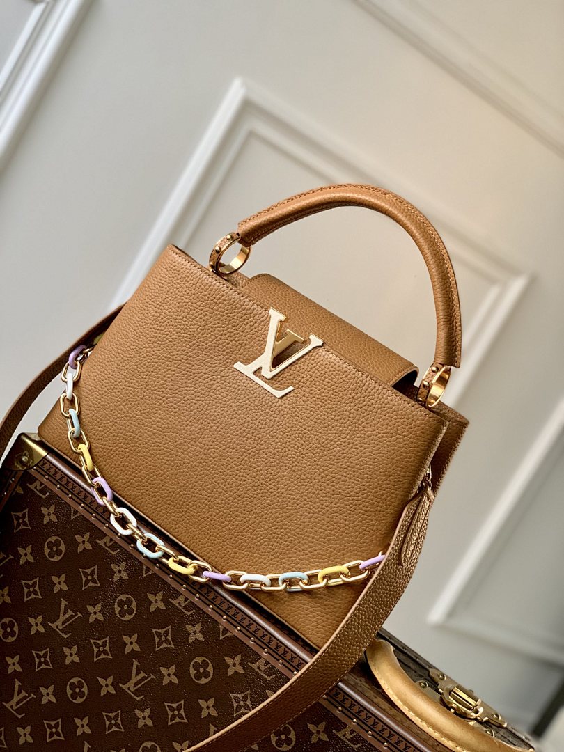 Sac à main Capucines – Réf. M21798 · Marron · Coloris 3