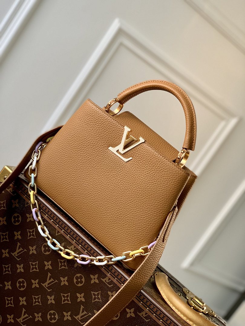 Sac à main Capucines – Réf. M21798 · Marron · Coloris 2