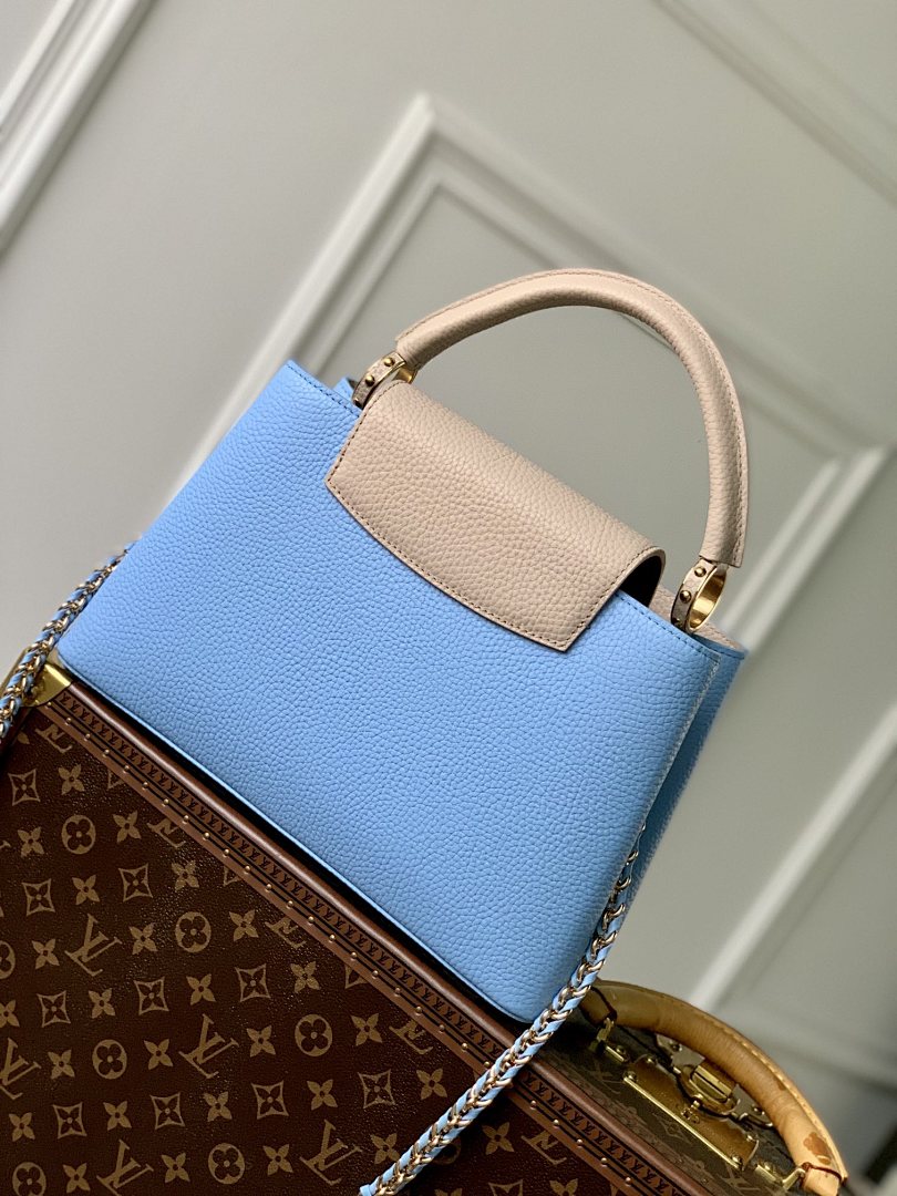 Sac à main Capucines – Réf. M21689 · Bleu · Coloris 2