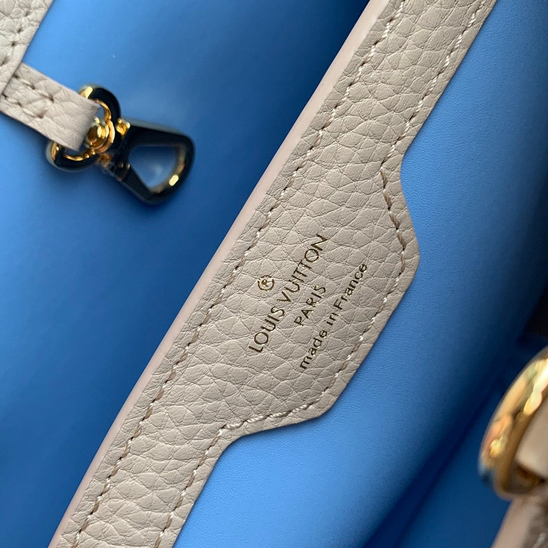 Sac à main Capucines – Réf. M21689 · Bleu · Coloris 2