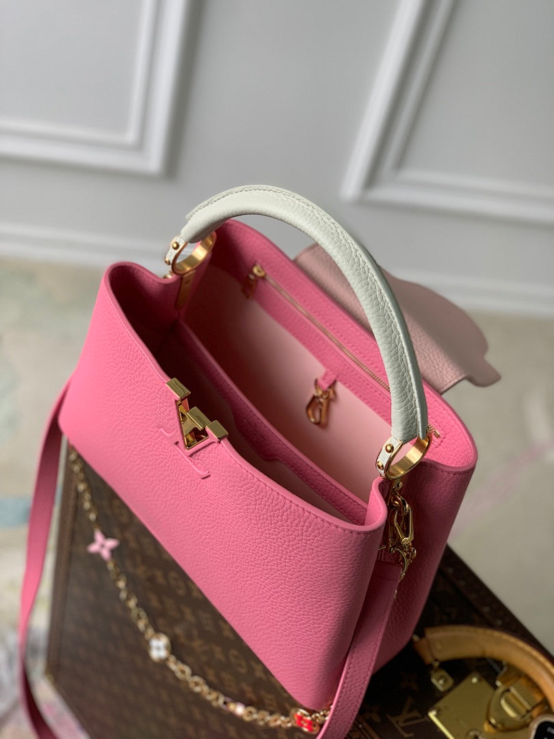 Sac à main Capucines – Réf. M22375 · Rose · Coloris 3