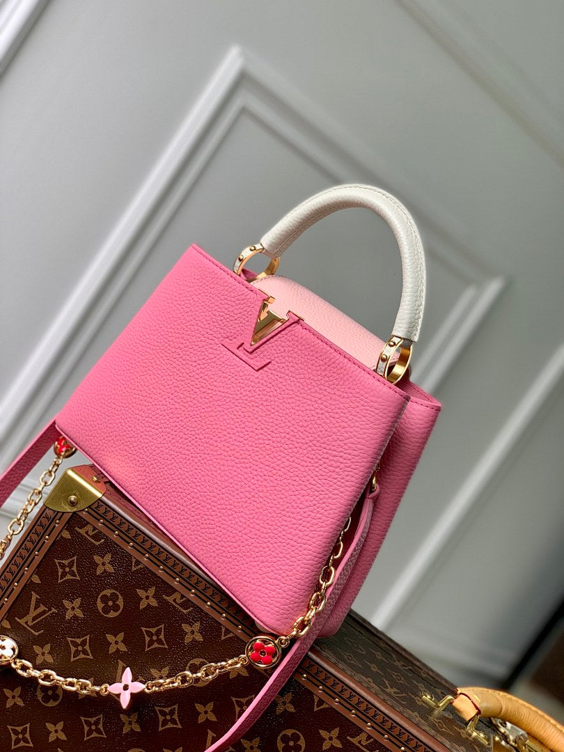 Sac à main Capucines – Réf. M22375 · Rose · Coloris 2