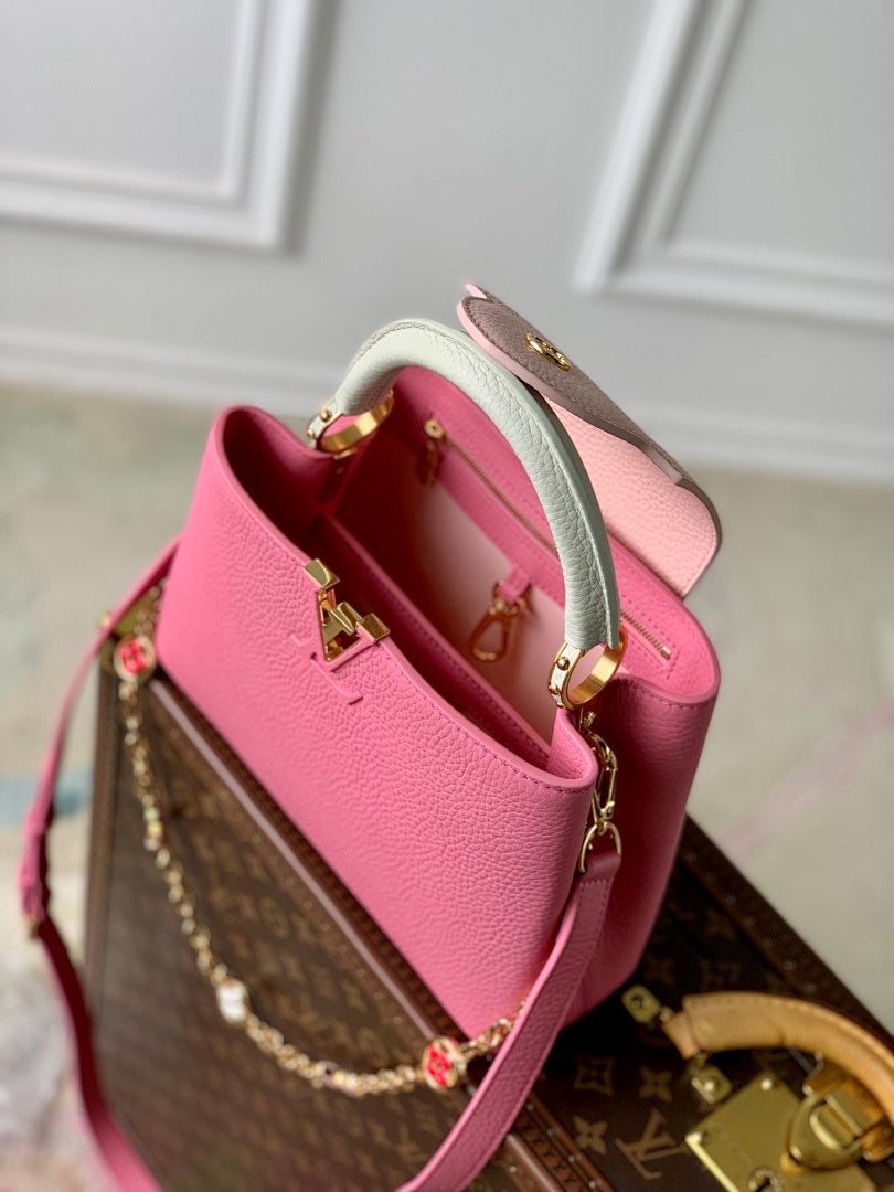 Sac à main Capucines – Réf. M22375 · Rose · Coloris 2