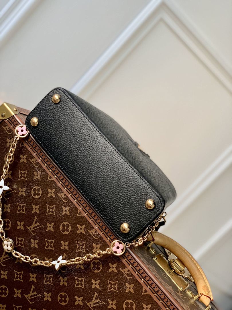 Sac à main Capucines – Réf. M22375 · Noir PM