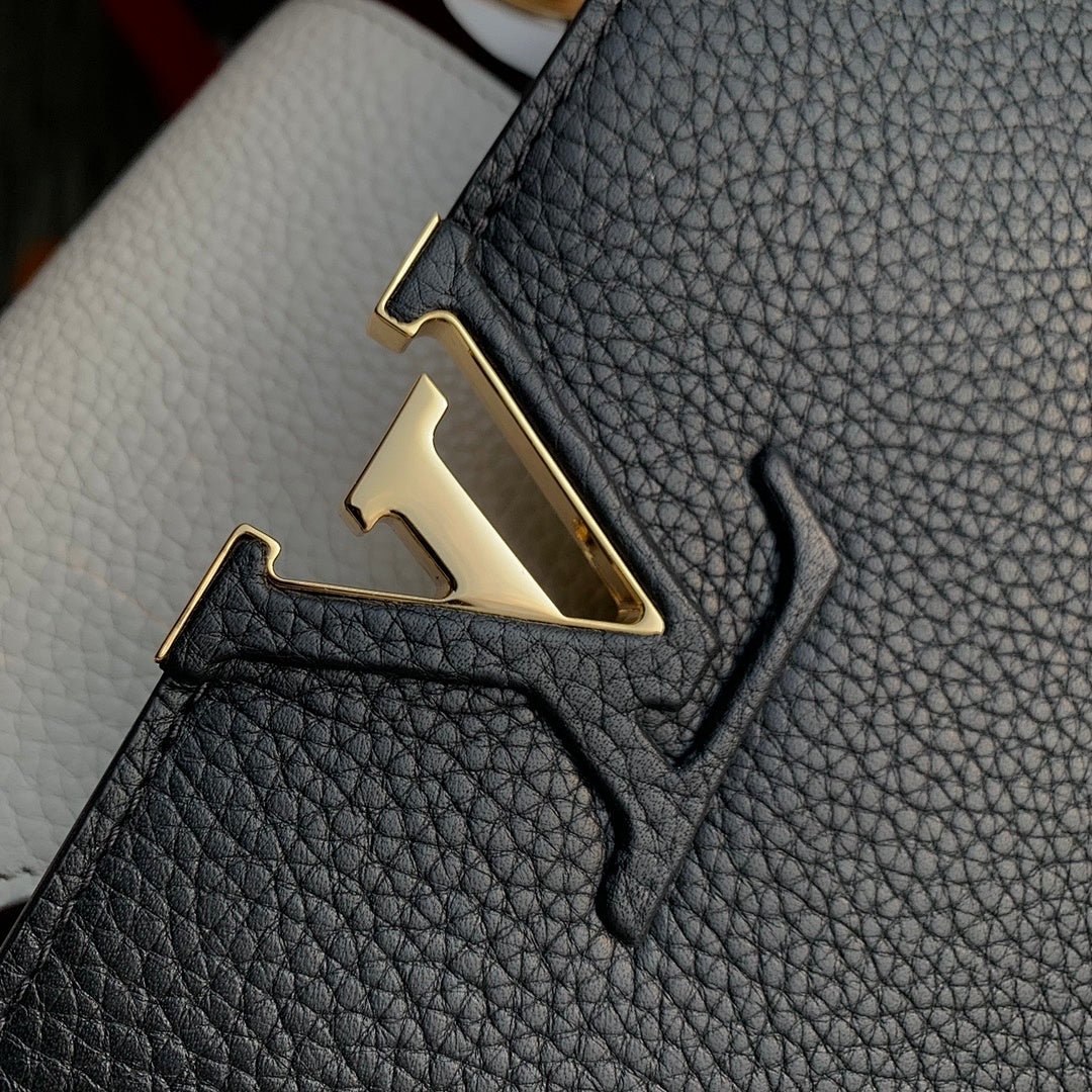 Sac à main Capucines – Réf. M22375 · Noir Mini