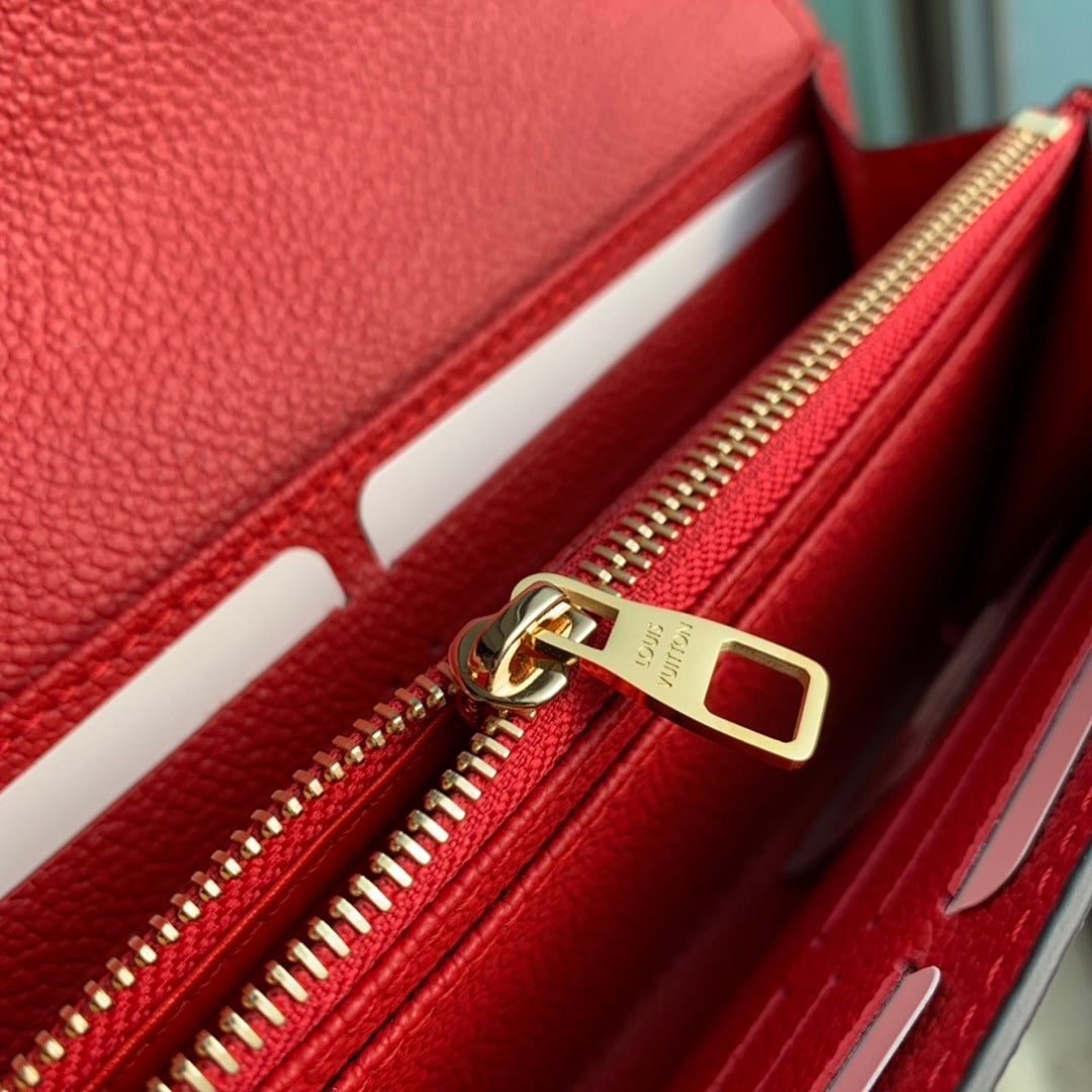 Portefeuille – Réf. M82257 · Rouge