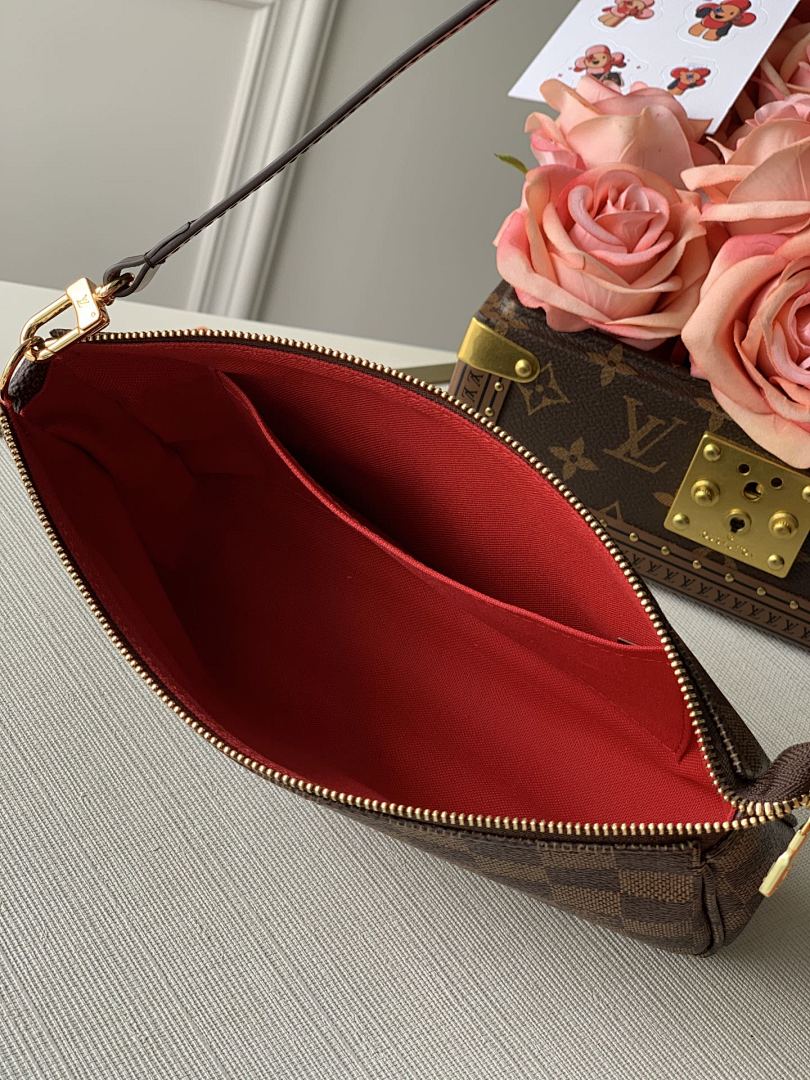 Pochette – Réf. N41207 · Damier Ébène