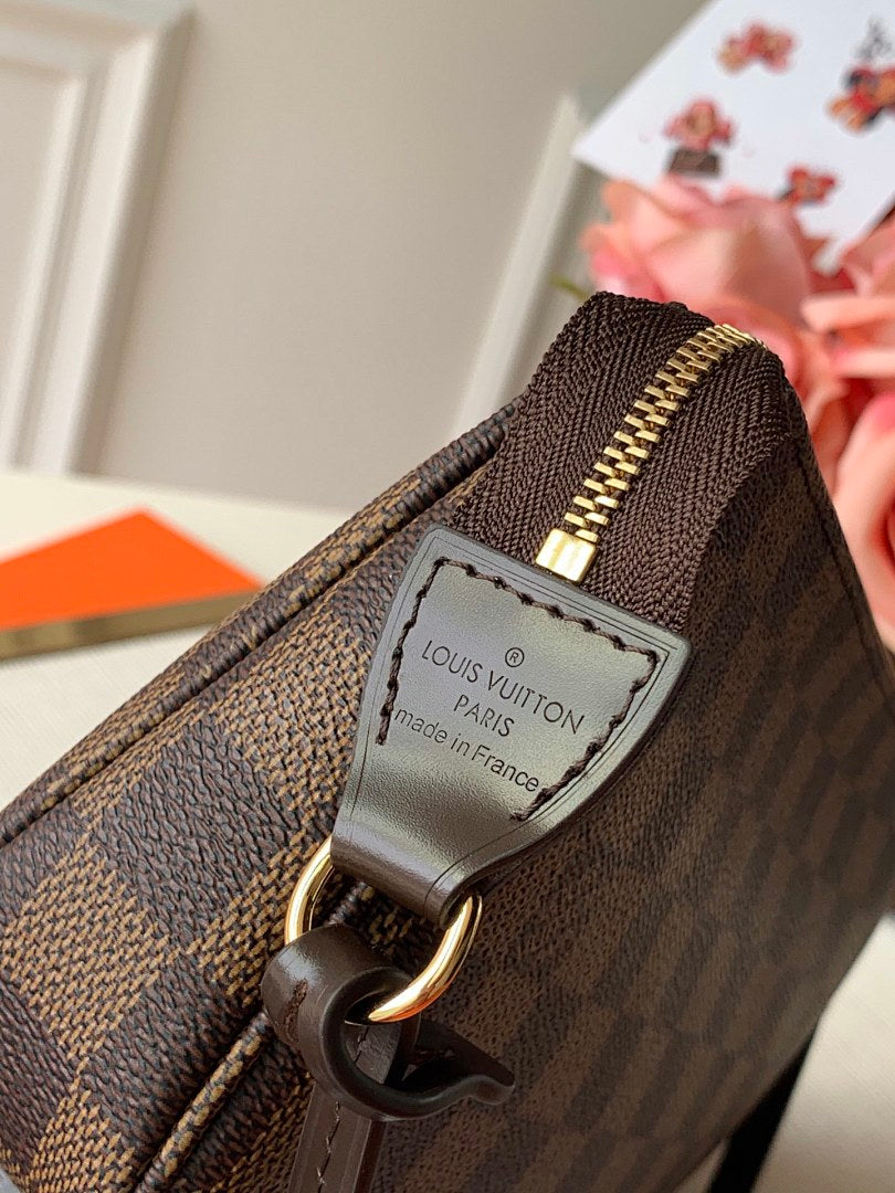 Pochette – Réf. N41207 · Damier Ébène