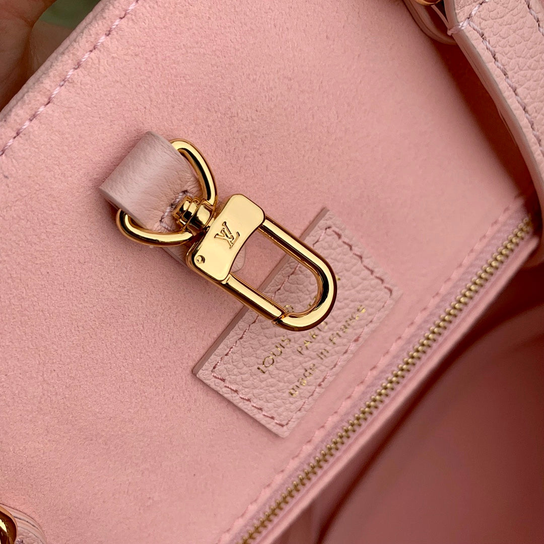 Sac à main OnTheGo – Réf. M46542 · Rose Sérigraphie