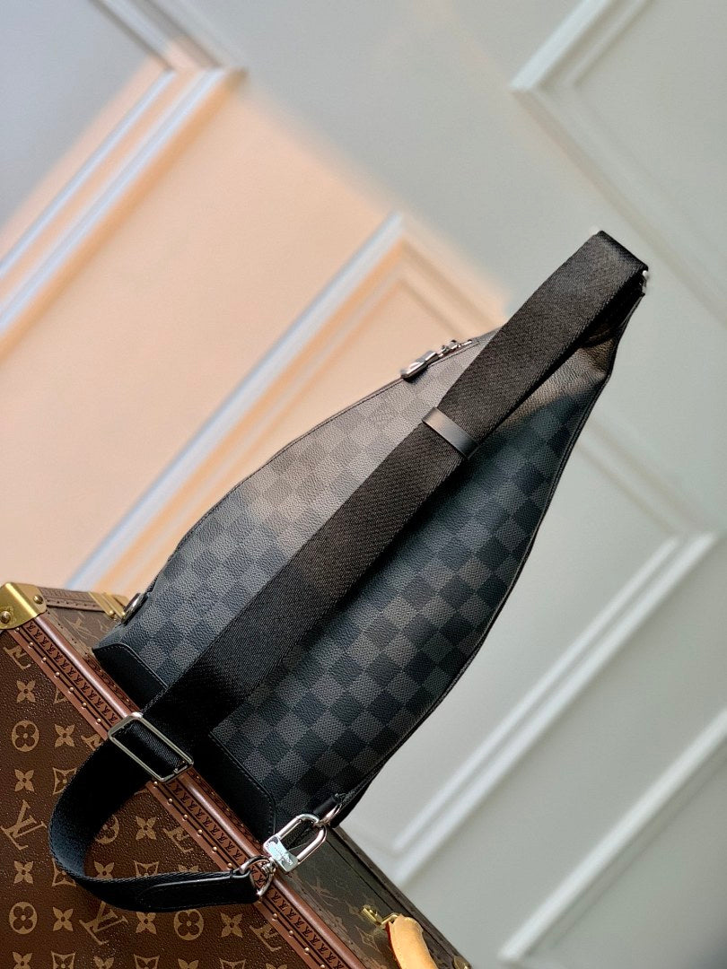 Sacoche Banane – Réf. M30936 · Damier Graphite