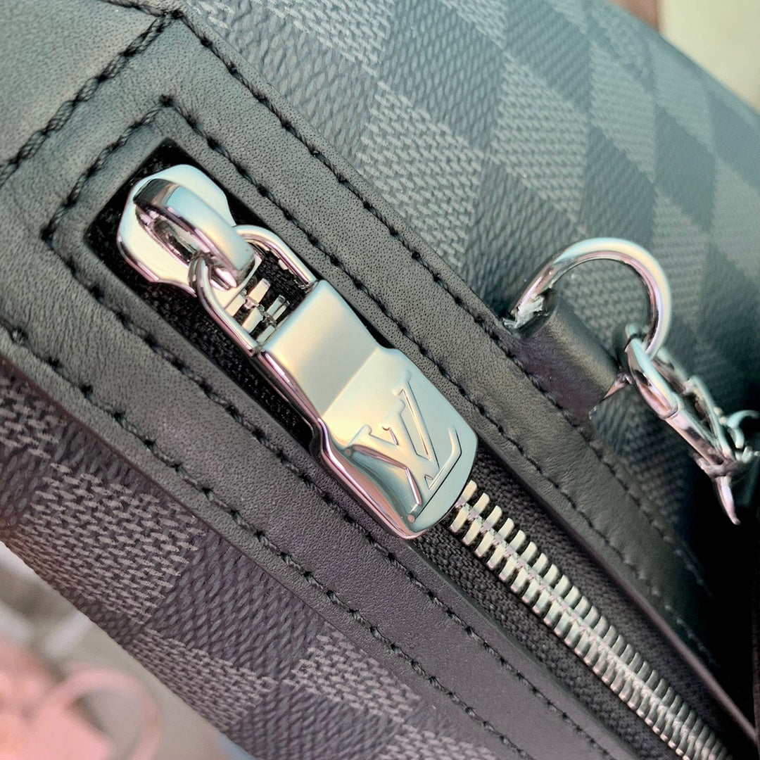 Sacoche Banane – Réf. M30936 · Damier Graphite