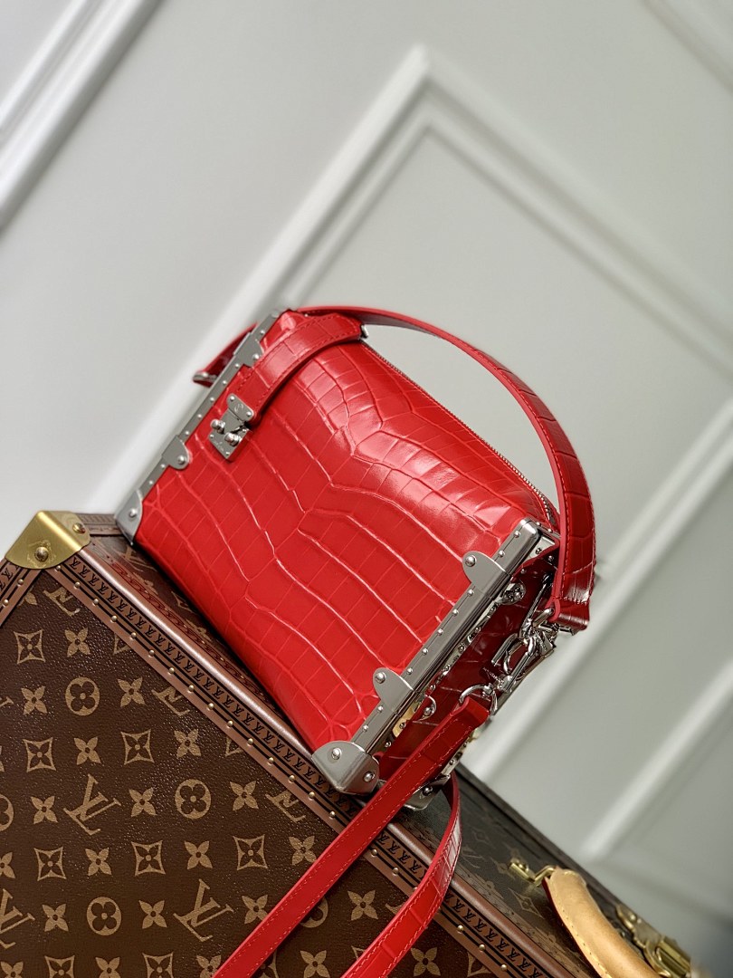 Sac à main Trunk – Réf. M21477 · Rouge