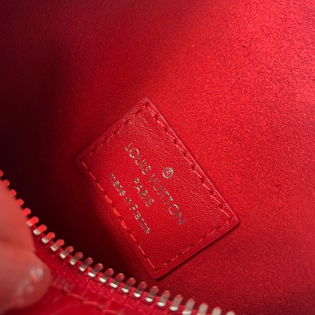 Sac à main Trunk – Réf. M21477 · Rouge