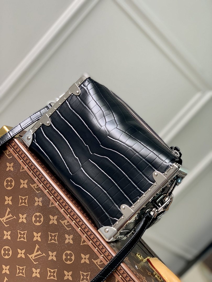 Sac à main Trunk – Réf. M21477 · Noir
