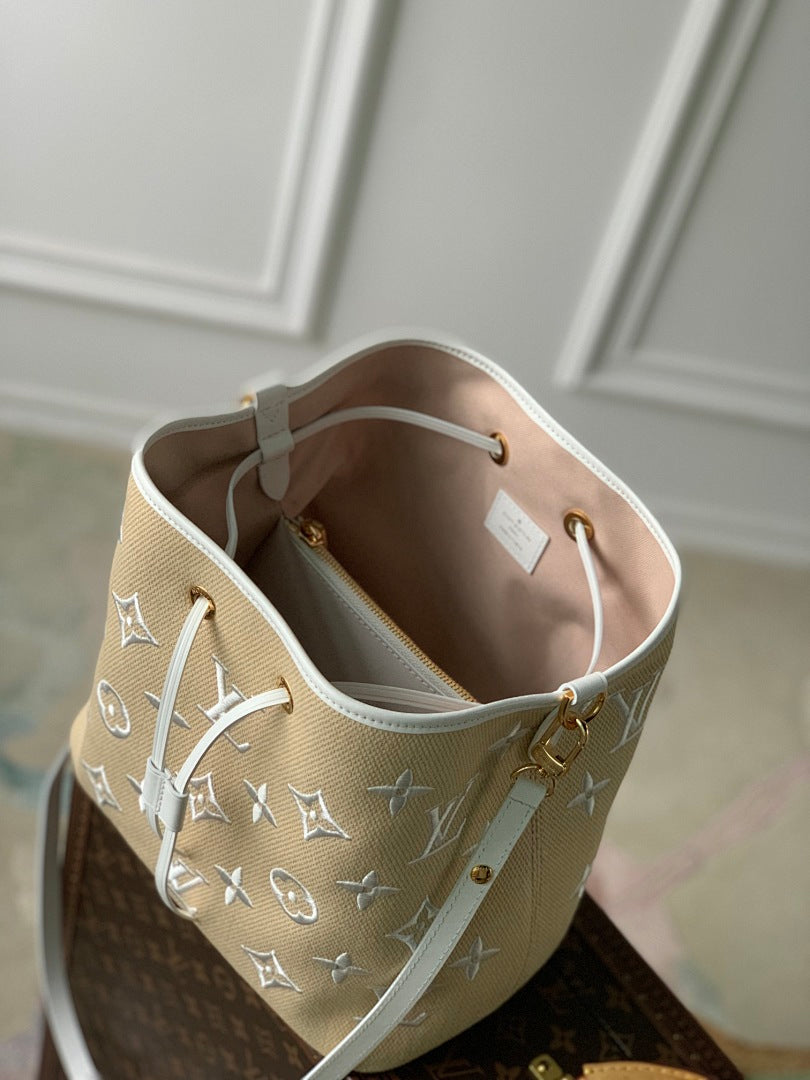 Sac à main Seau – Réf. M23080 · Blanc