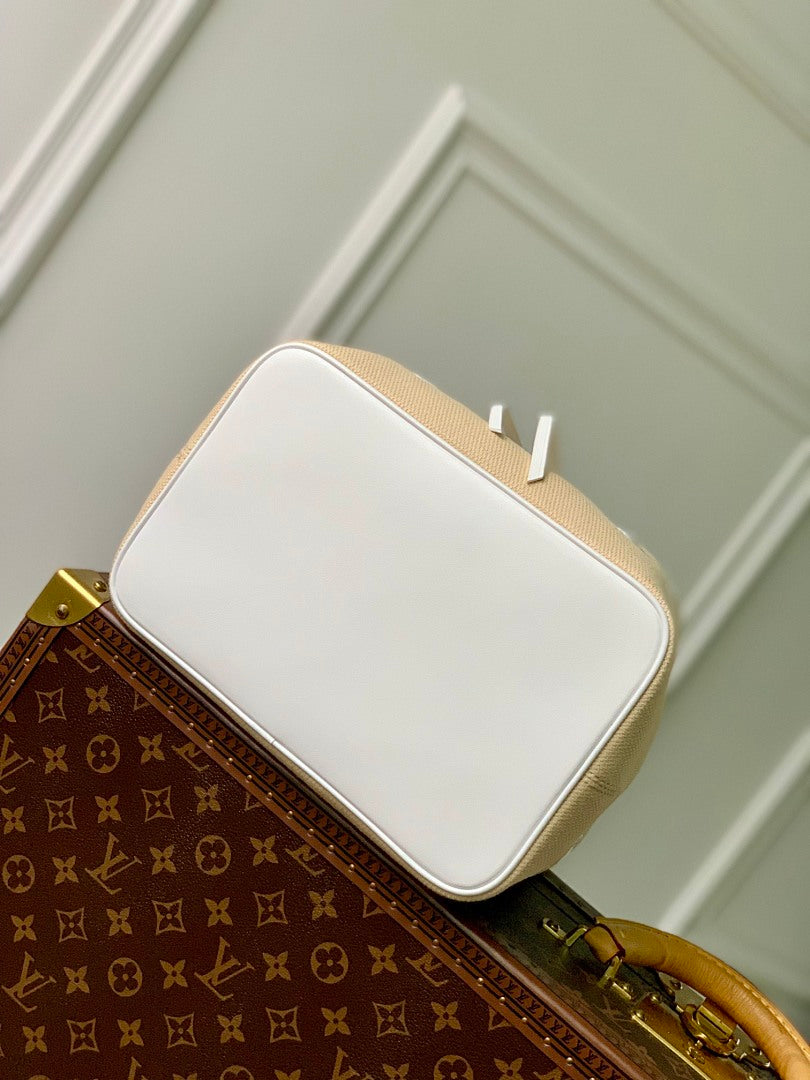 Sac à main Seau – Réf. M23080 · Blanc