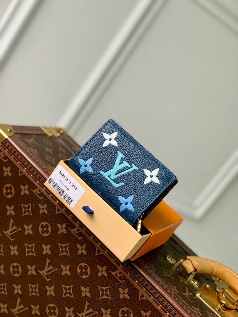 Portefeuille – Réf. M82329 · Bleu