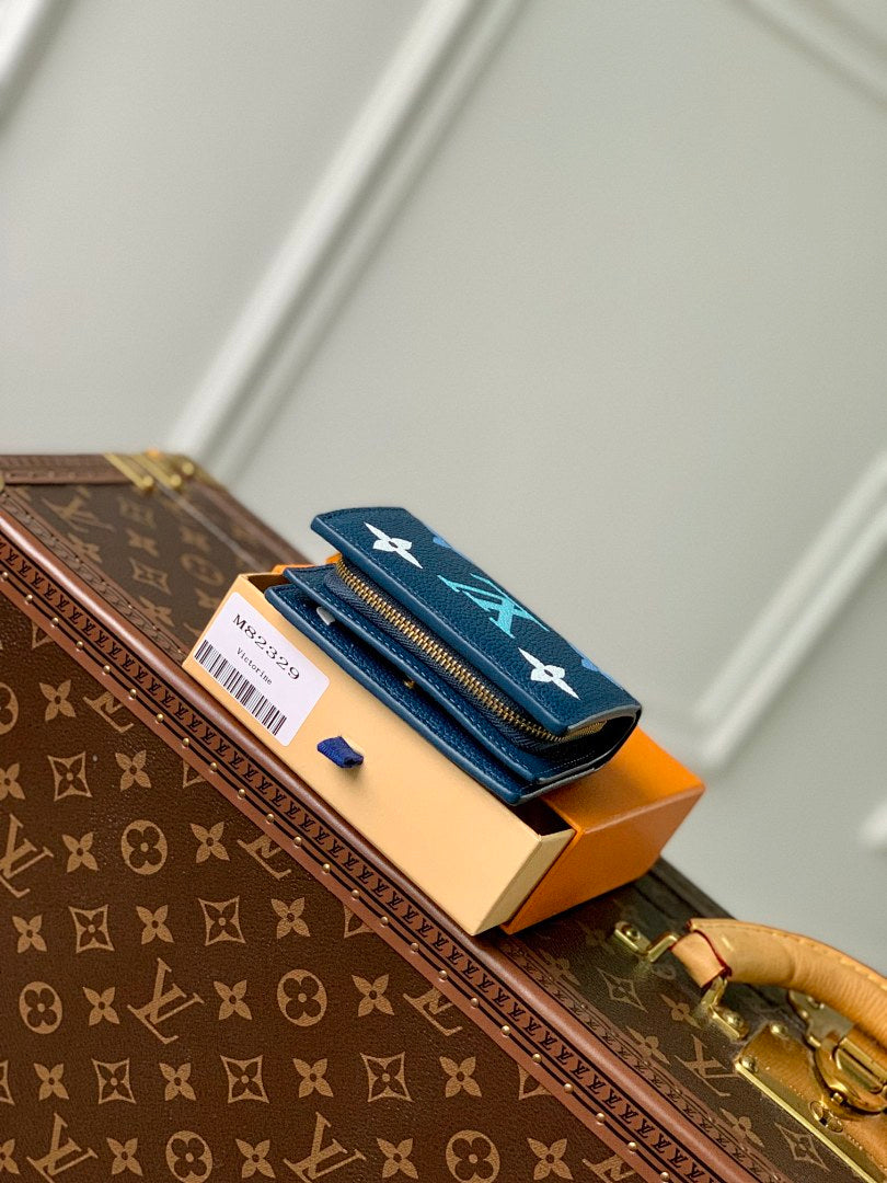 Portefeuille – Réf. M82329 · Bleu