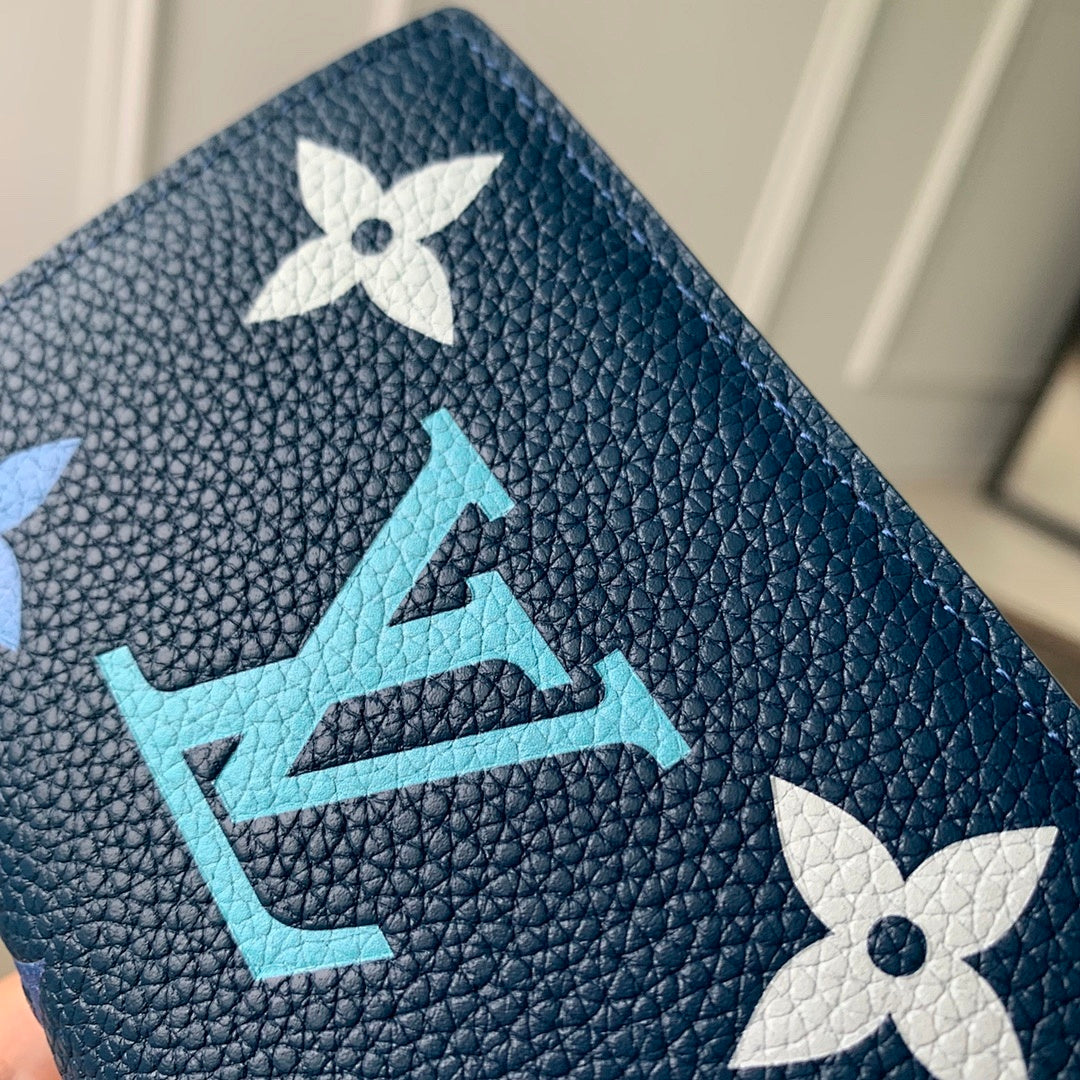 Portefeuille – Réf. M82329 · Bleu