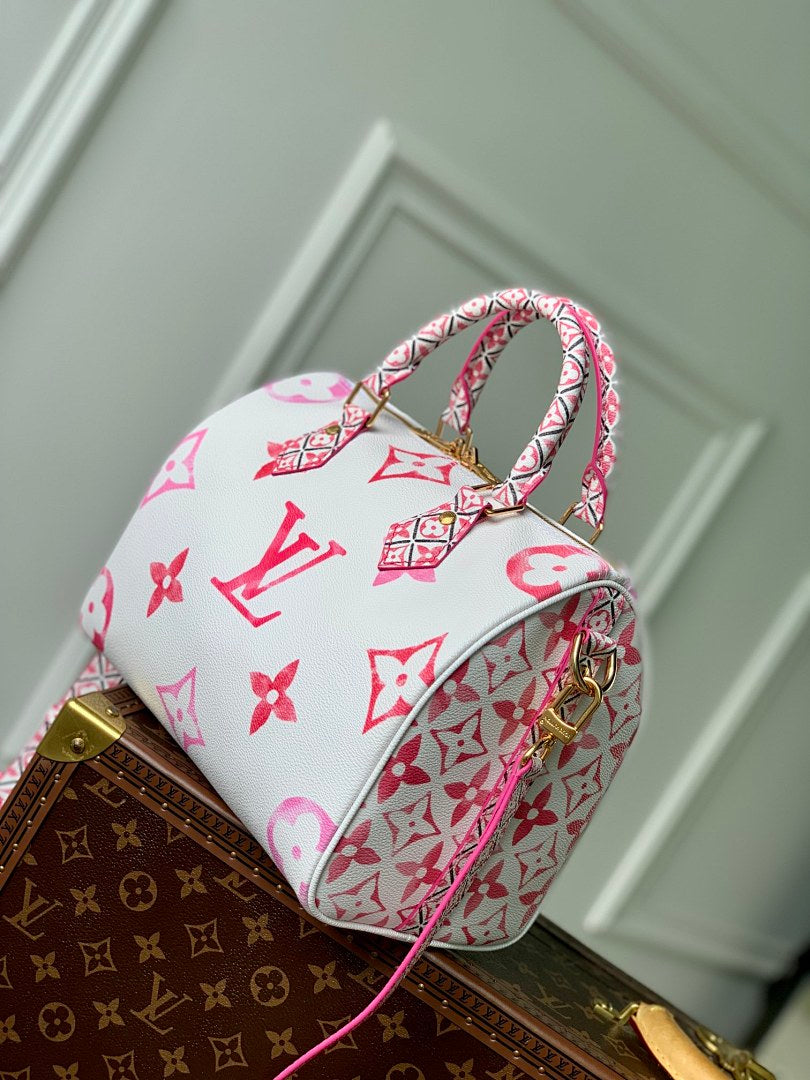 Sac à main Speedy – Réf. M23073 · Rose
