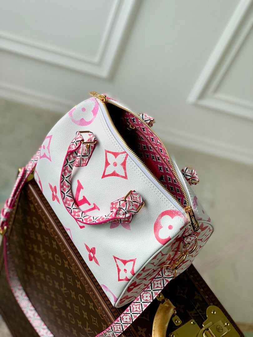 Sac à main Speedy – Réf. M23073 · Rose