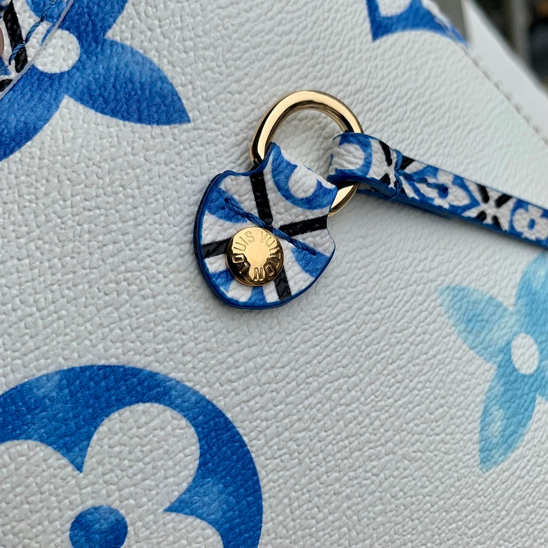 Sac à main Neverfull – Réf. M22979 · Bleu