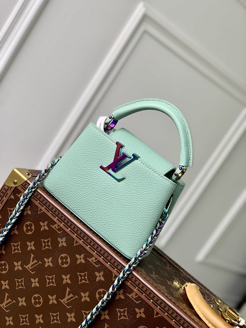 Sac à main Capucines – Réf. M22055 · Vert Mini
