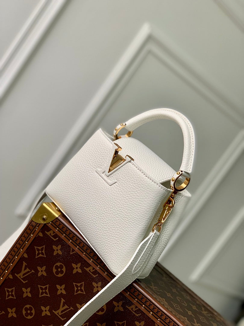 Sac à main Capucines – Réf. M23456 · Blanc · Coloris 1