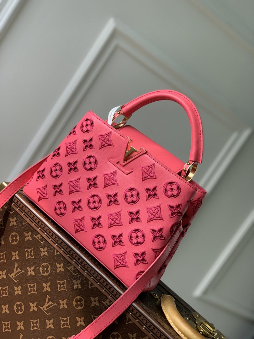 Sac à main Capucines – Réf. M22863 · Fuchsia · Coloris 2