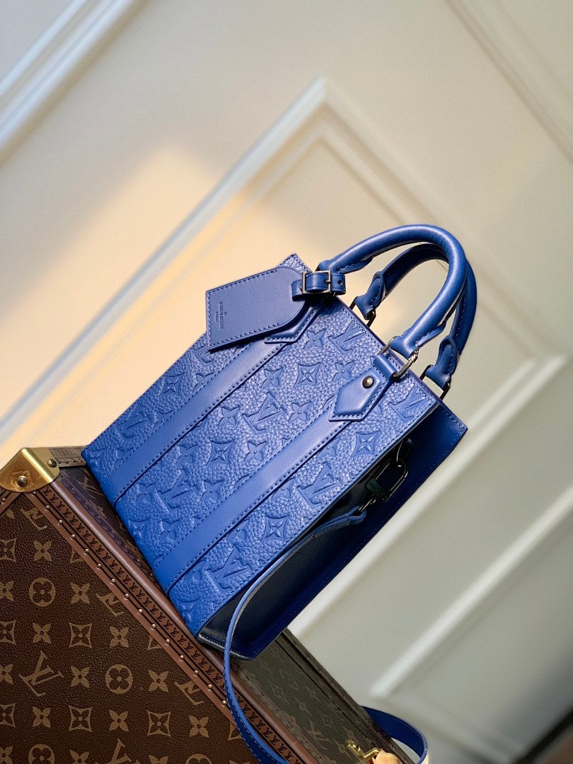 Sacoche Petit Sac Plat – Réf. M46453 · Bleu