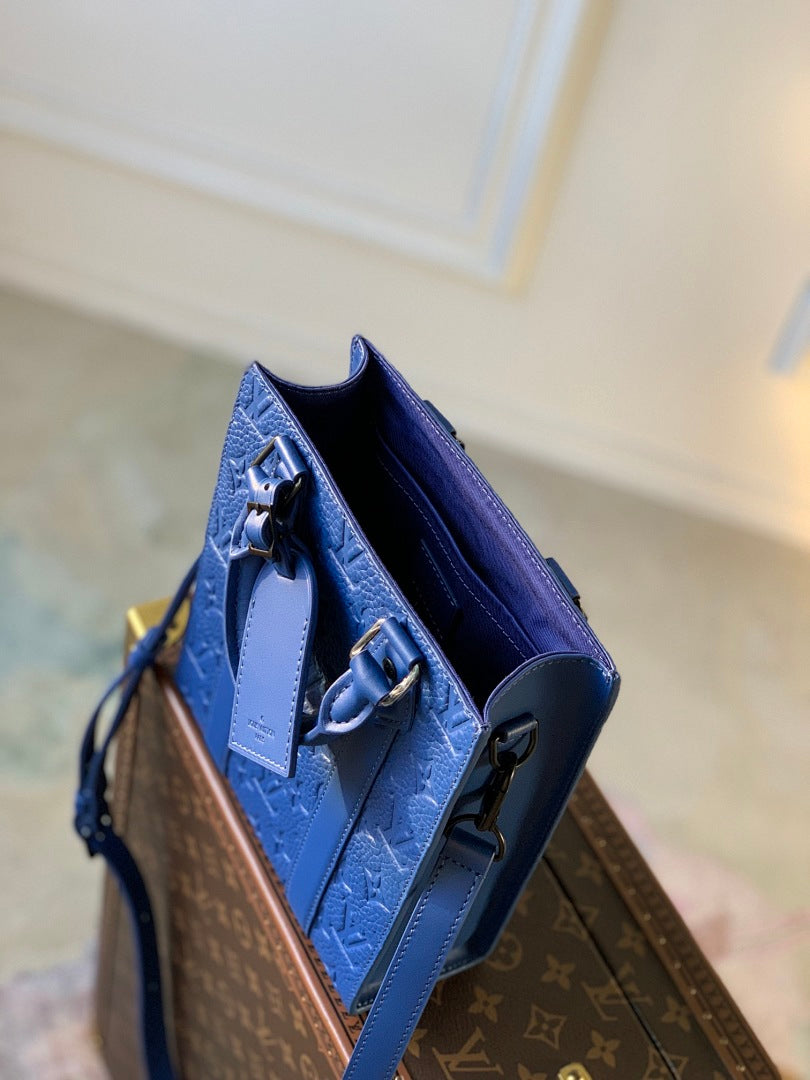 Sacoche Petit Sac Plat – Réf. M46453 · Bleu