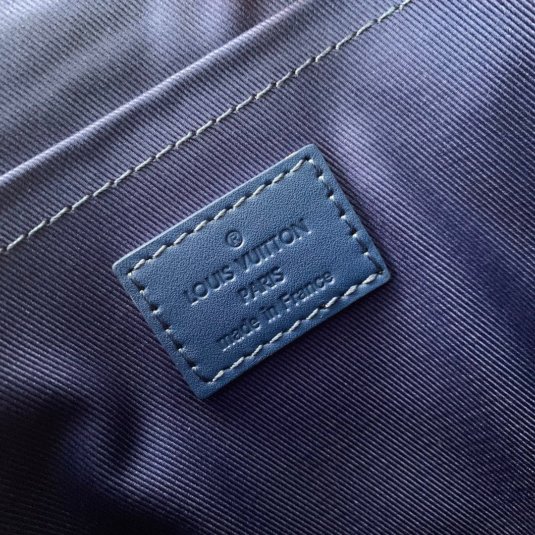 Sacoche Petit Sac Plat – Réf. M46453 · Bleu