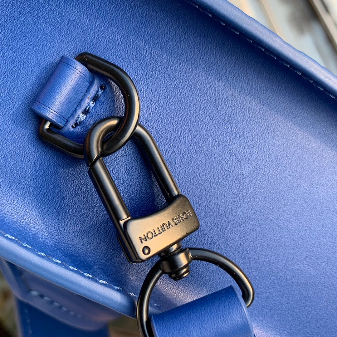 Sacoche Petit Sac Plat – Réf. M46453 · Bleu