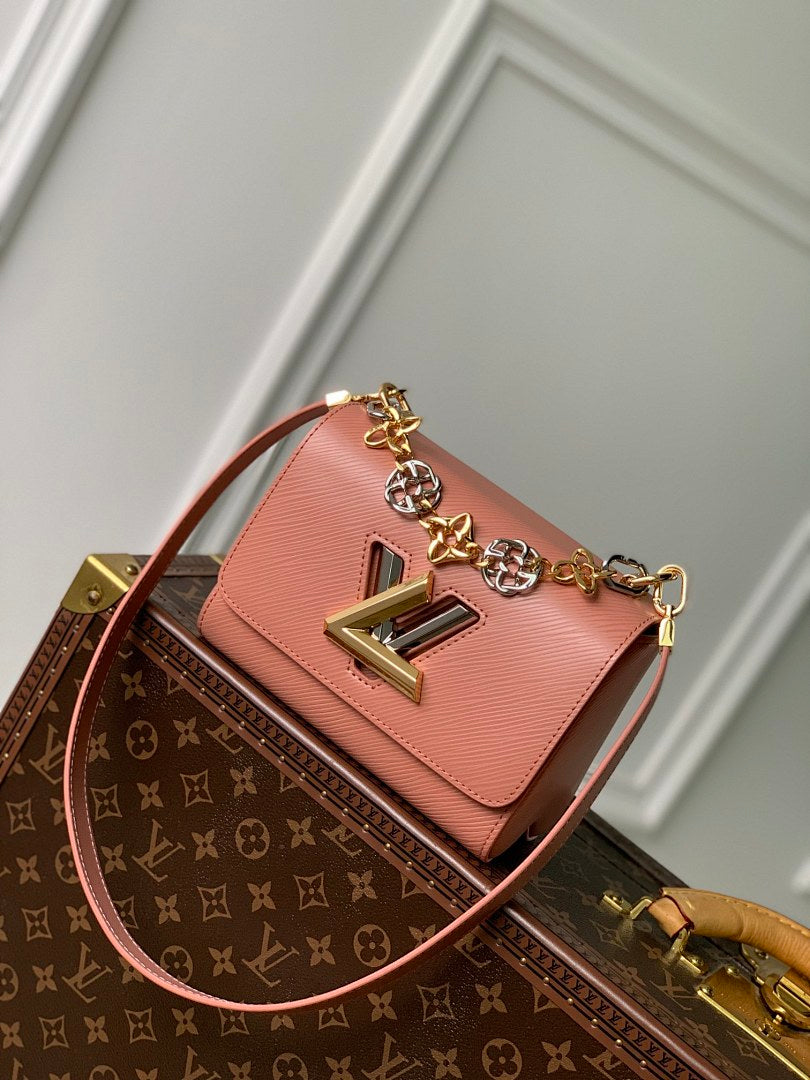 Sac à main Twist – Réf. M23074 · Rose