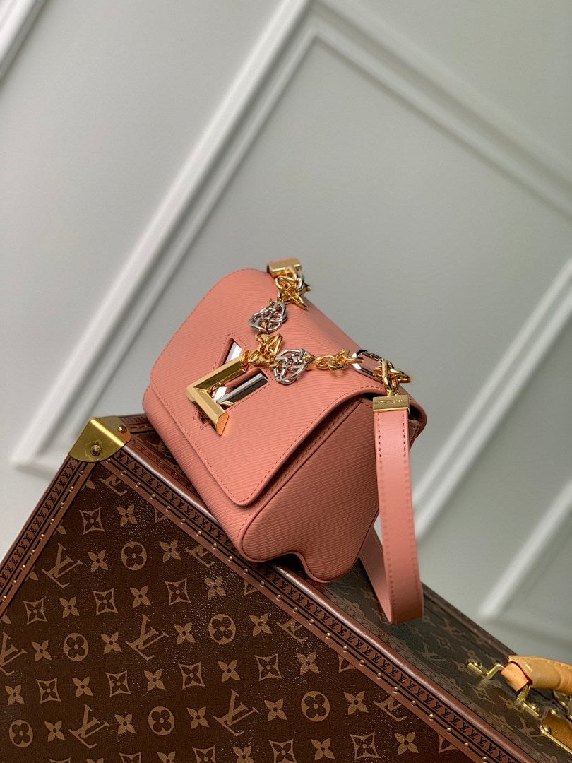 Sac à main Twist – Réf. M23074 · Rose