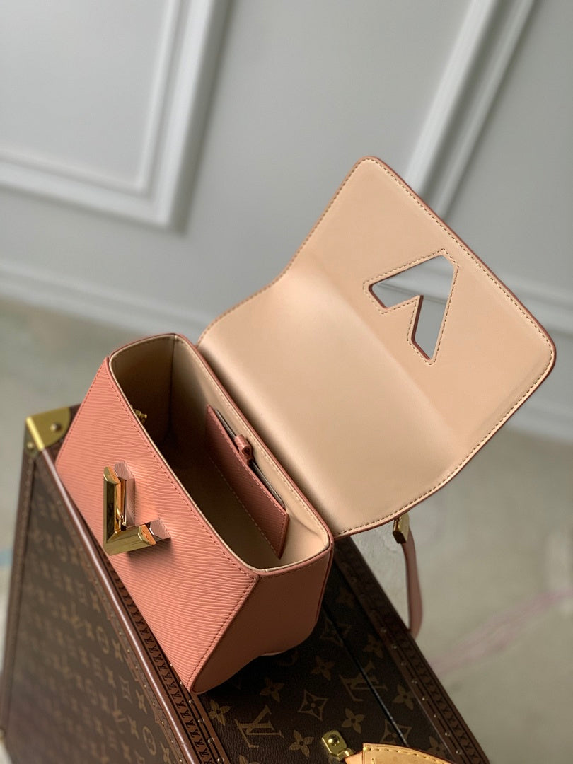 Sac à main Twist – Réf. M23074 · Rose