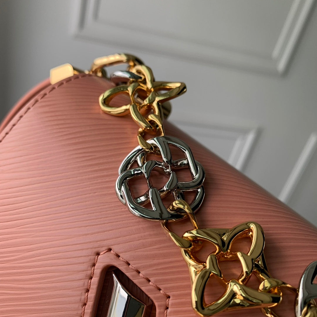 Sac à main Twist – Réf. M23074 · Rose