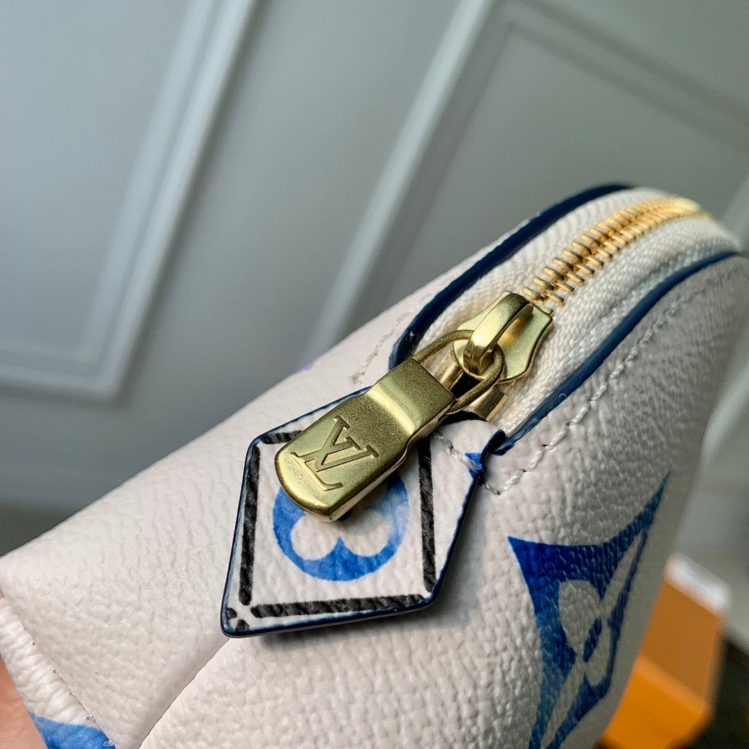 Portefeuille – Réf. M82388 · Bleu