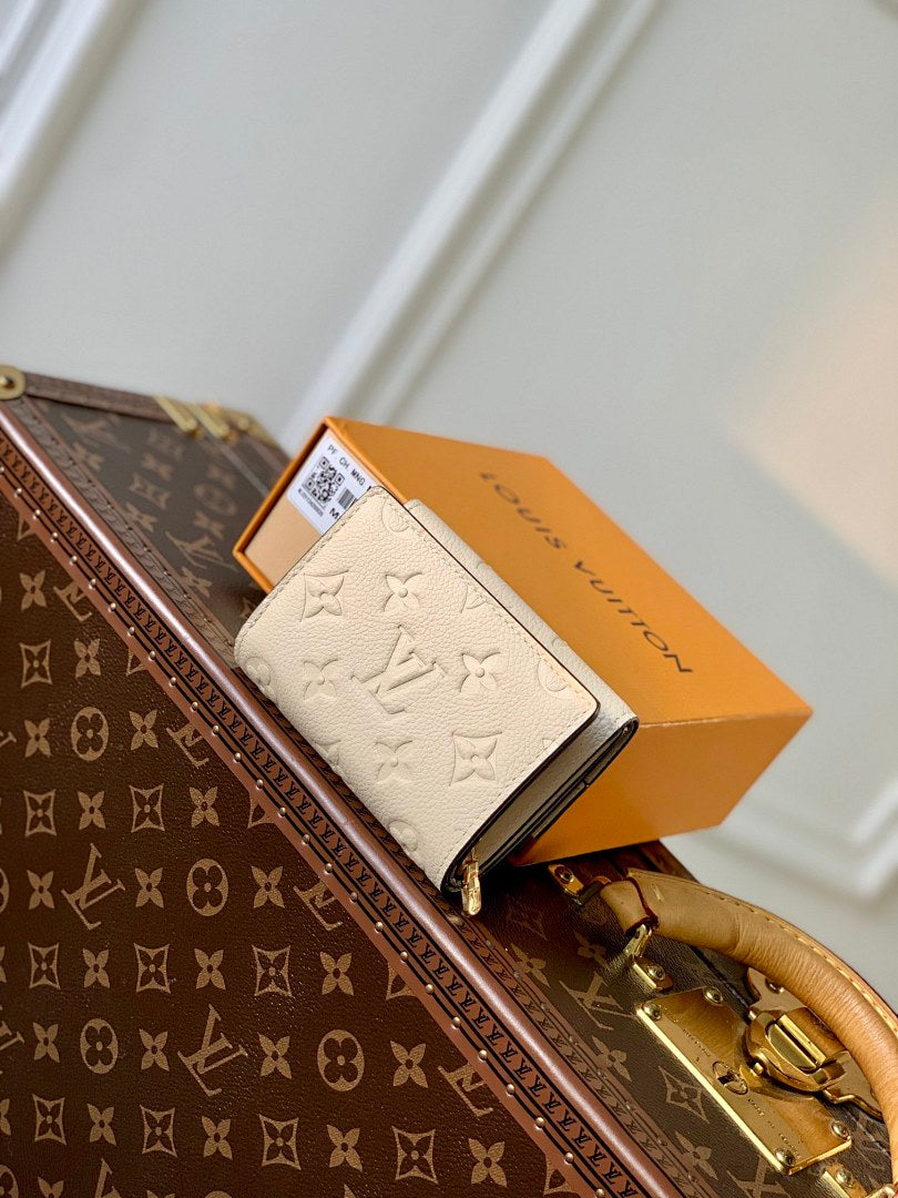 Portefeuille – Réf. M81071 · Blanc Empreinte