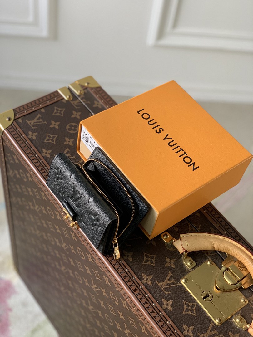Portefeuille – Réf. M80880 · Noir Empreinte
