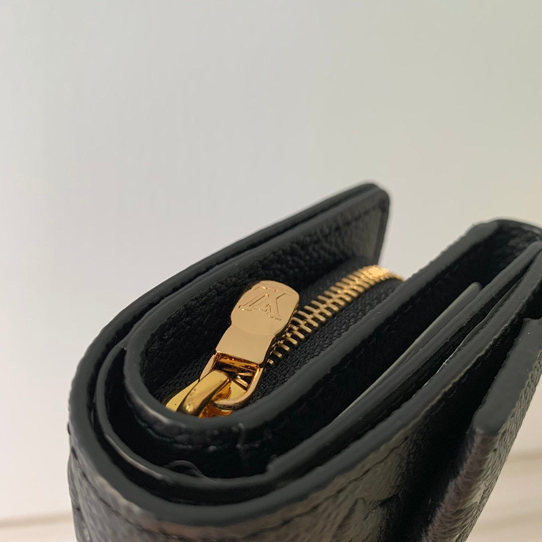 Portefeuille – Réf. M80880 · Noir Empreinte