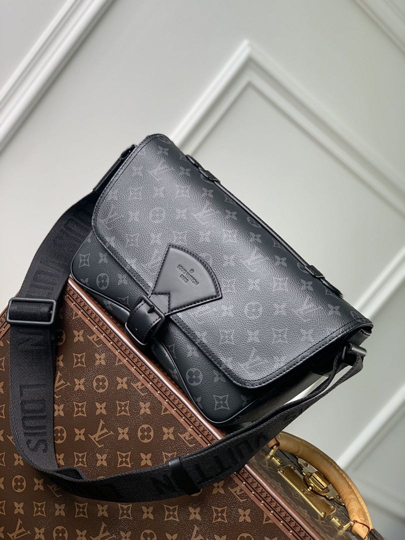 Sacoche Messenger – Réf. M46685 · Monogram Noir