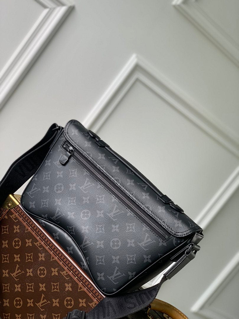Sacoche Messenger – Réf. M46685 · Monogram Noir